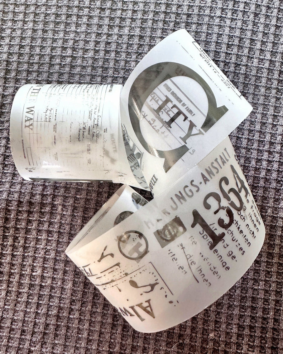 Traveling on Paper - City PET tape SAMPLES