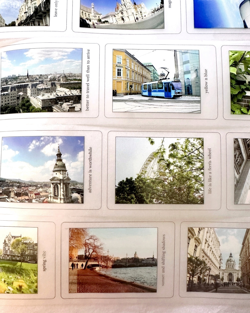 Traveling on Paper - Stay PET tape SAMPLES