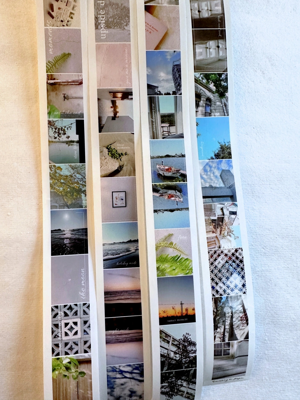 Traveling on Paper - Sense of Life: Tainan PET tape SAMPLES