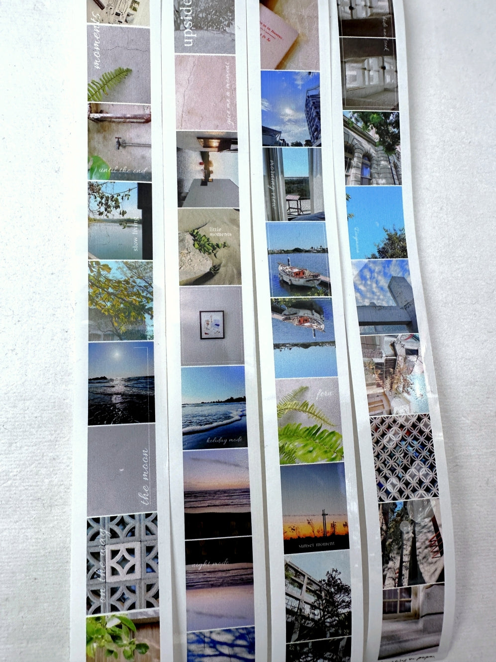 Traveling on Paper - Sense of Life: Tainan PET tape SAMPLES