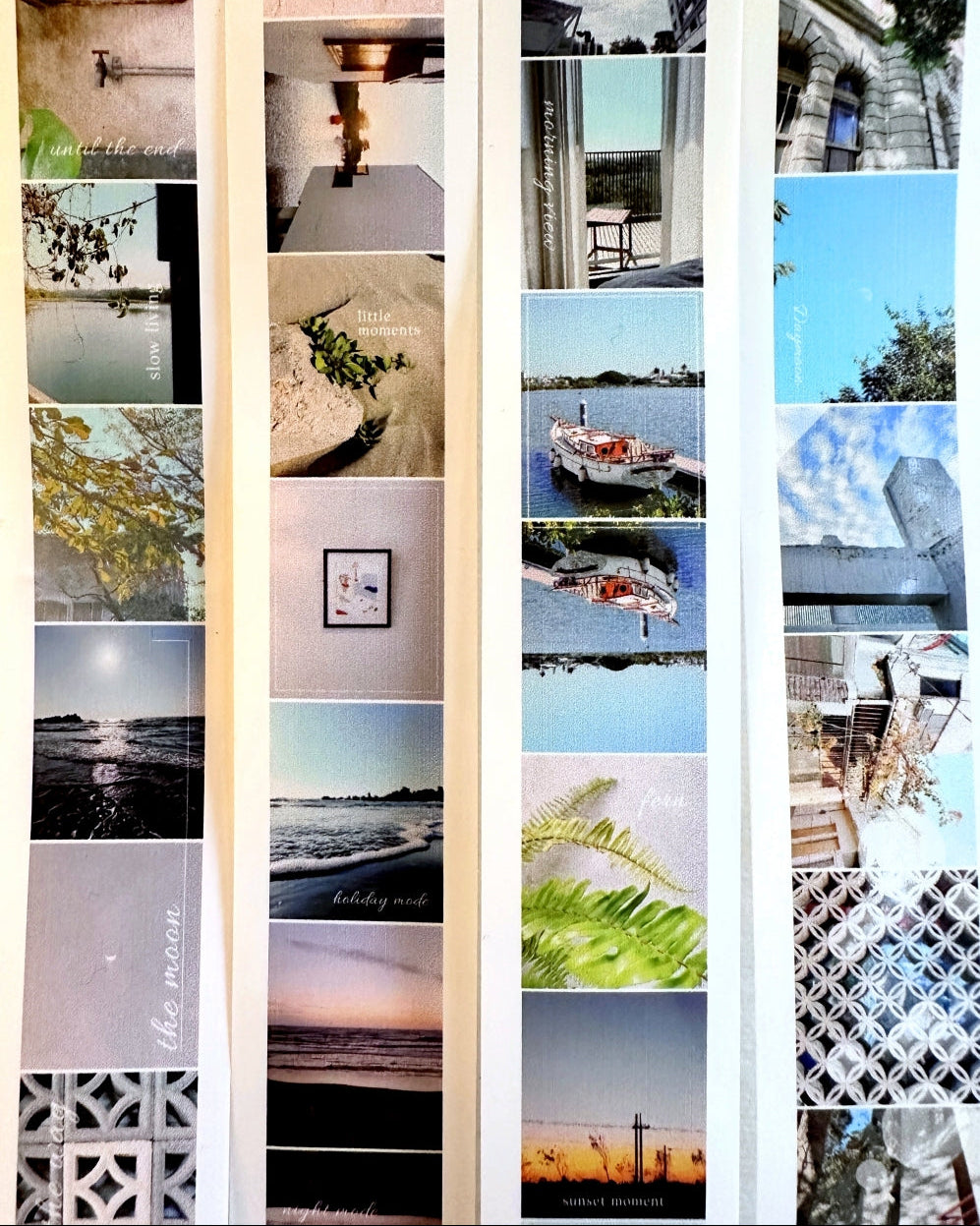 Traveling on Paper - Sense of Life: Tainan PET tape SAMPLES