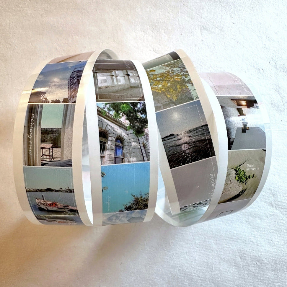 Traveling on Paper - Sense of Life: Tainan PET tape SAMPLES