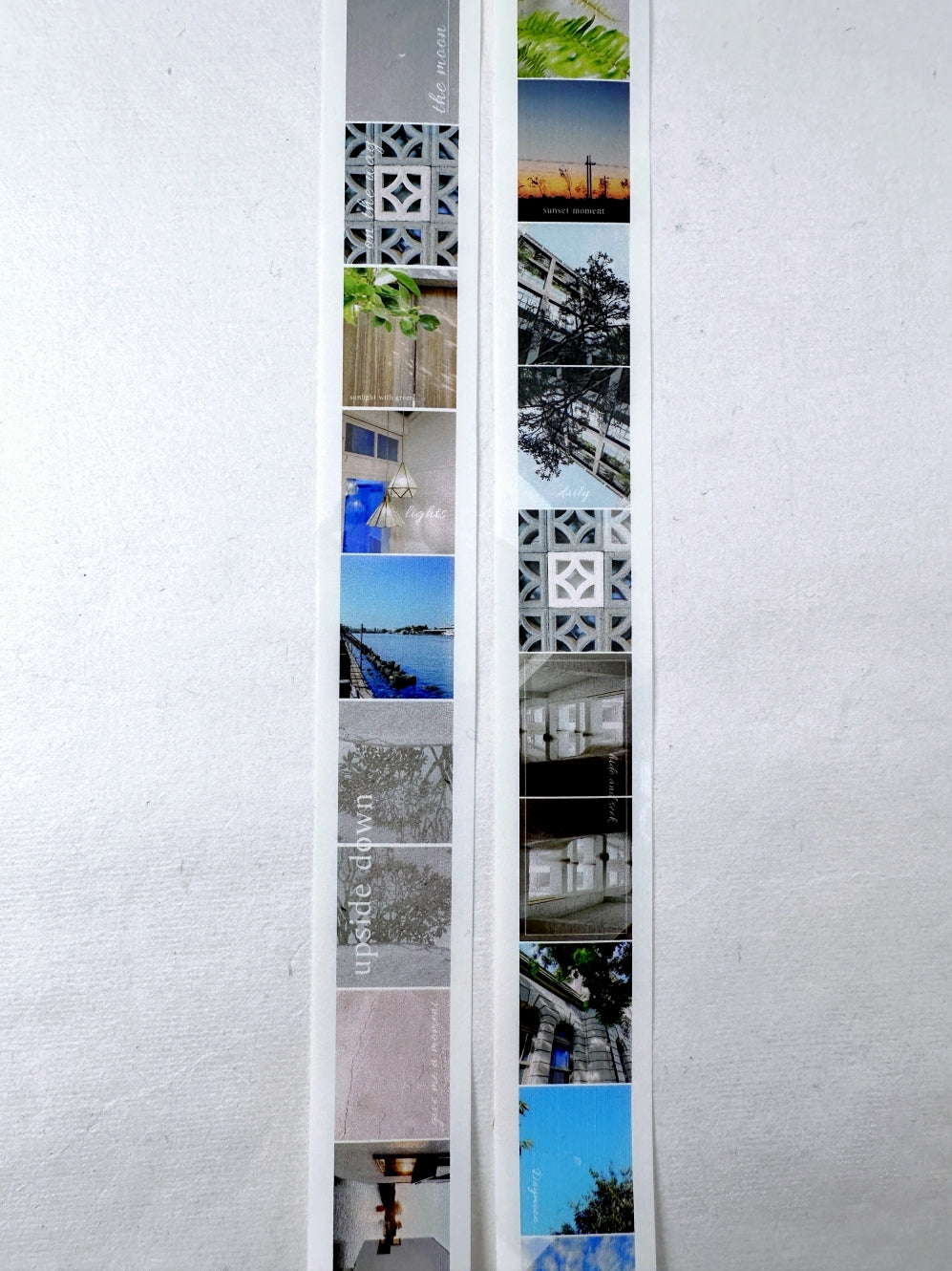 Traveling on Paper - Sense of Life: Tainan PET tape SAMPLES