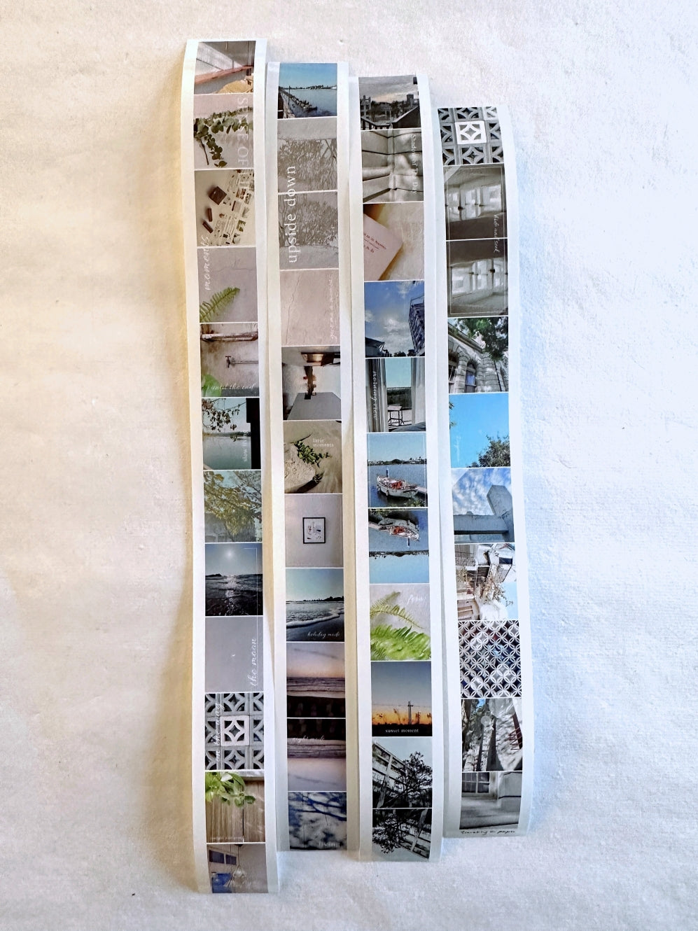 Traveling on Paper - Sense of Life: Tainan PET tape SAMPLES