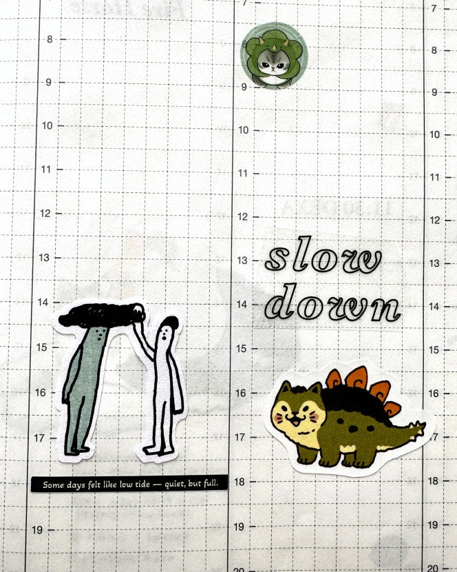 TOP Studio x Shuti - Dance Through Life's Moments PET tape SAMPLES