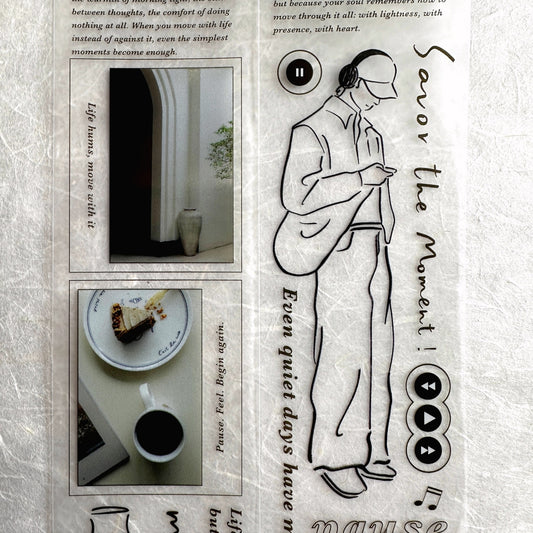 TOP Studio x Shuti - Dance Through Life's Moments PET tape SAMPLES