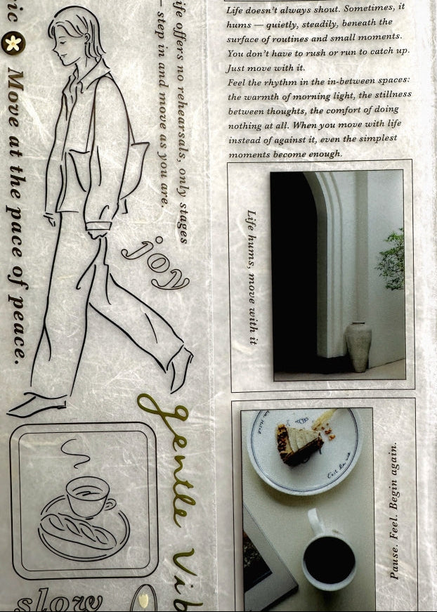 TOP Studio x Shuti - Dance Through Life's Moments PET tape SAMPLES