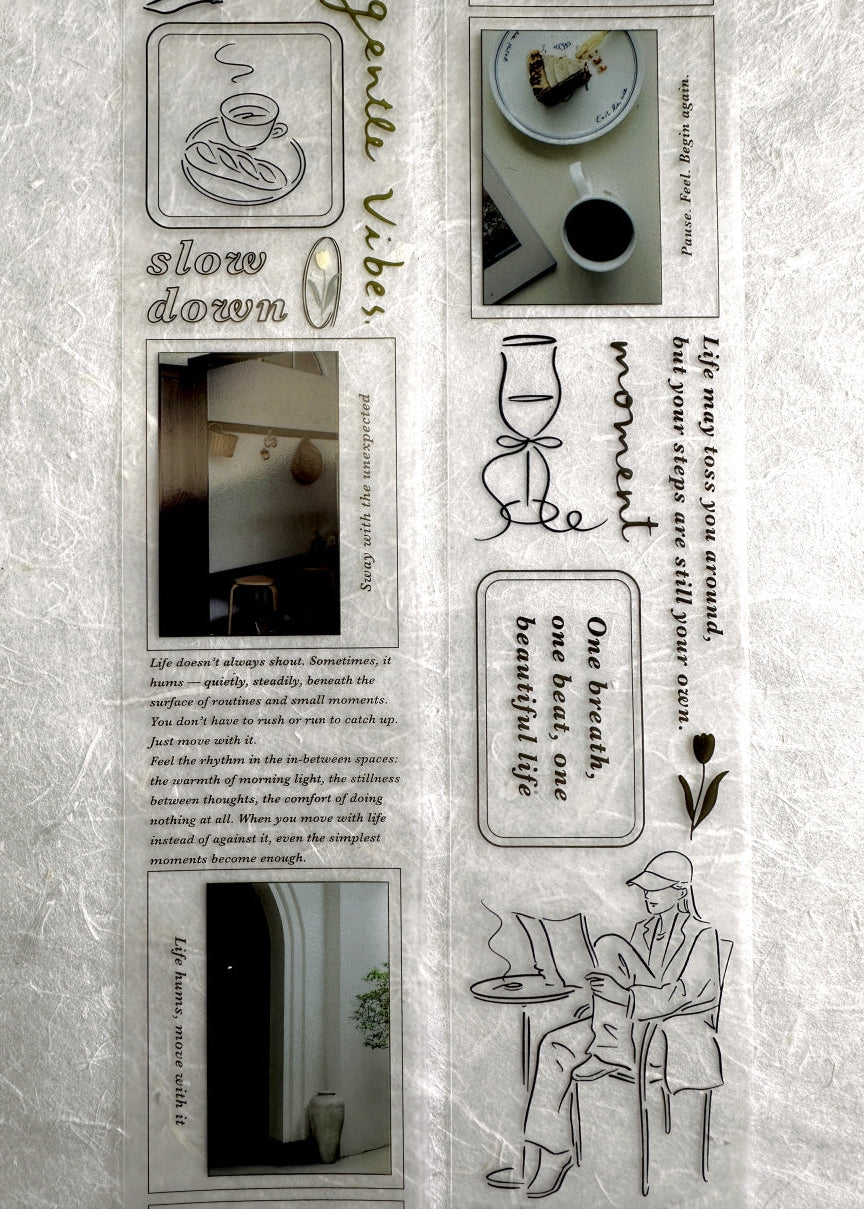 TOP Studio x Shuti - Dance Through Life's Moments PET tape SAMPLES