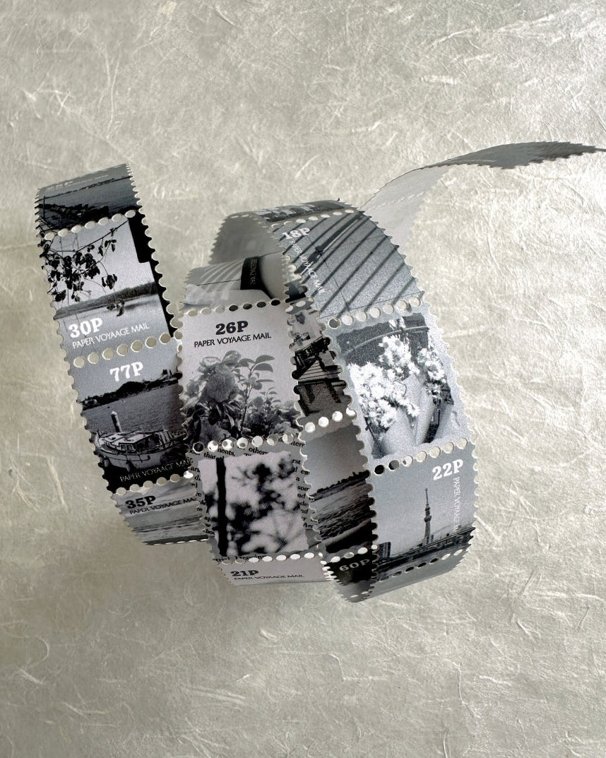 TOP Studio - Postage Moment perforated stamp-frame washi tape SAMPLES