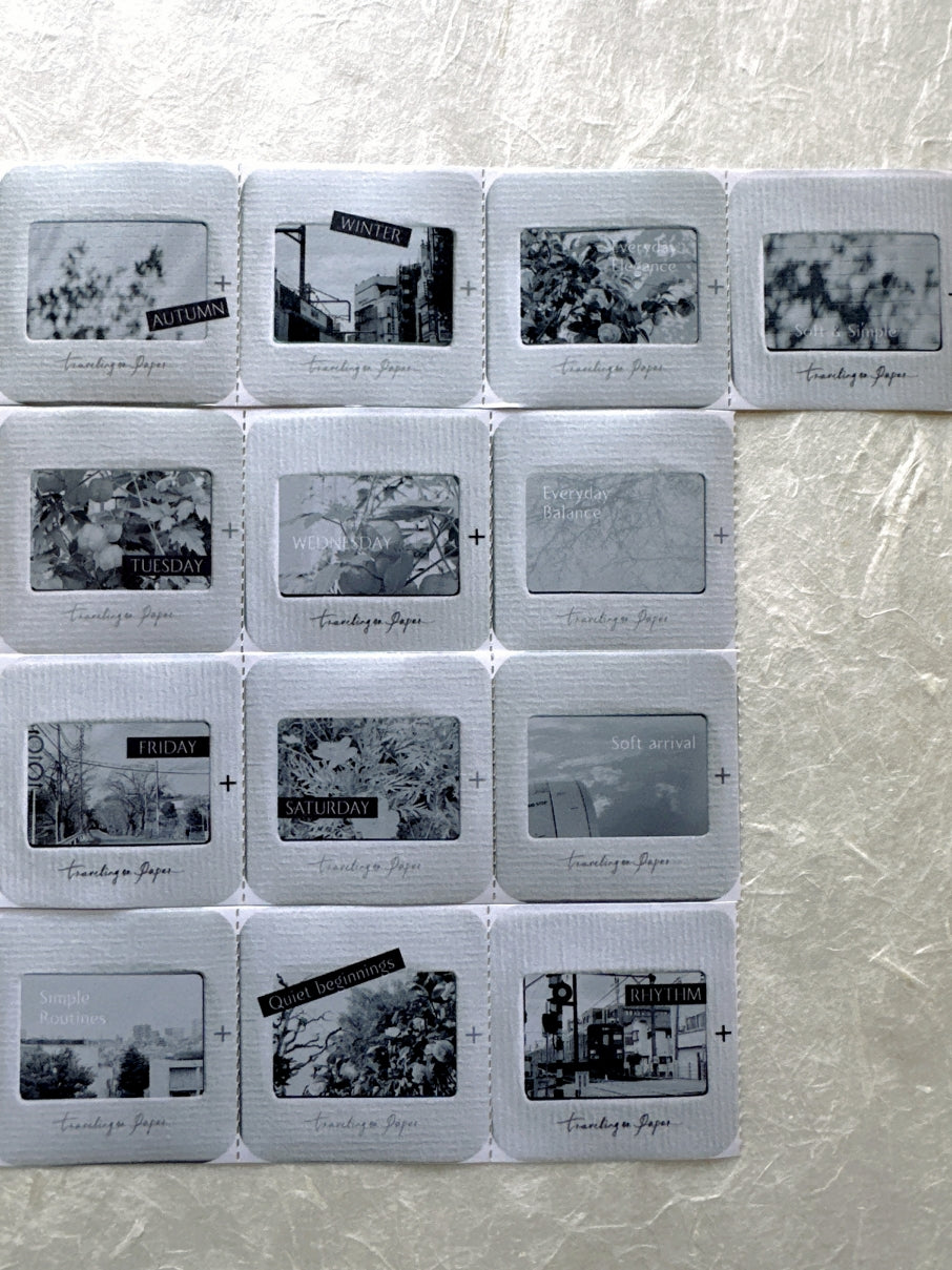TOP Studio - Tokyo Rhythm perforated simile paper tape SAMPLES