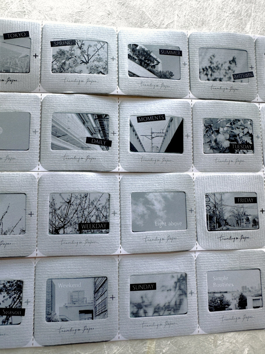 TOP Studio - Tokyo Rhythm perforated simile paper tape SAMPLES