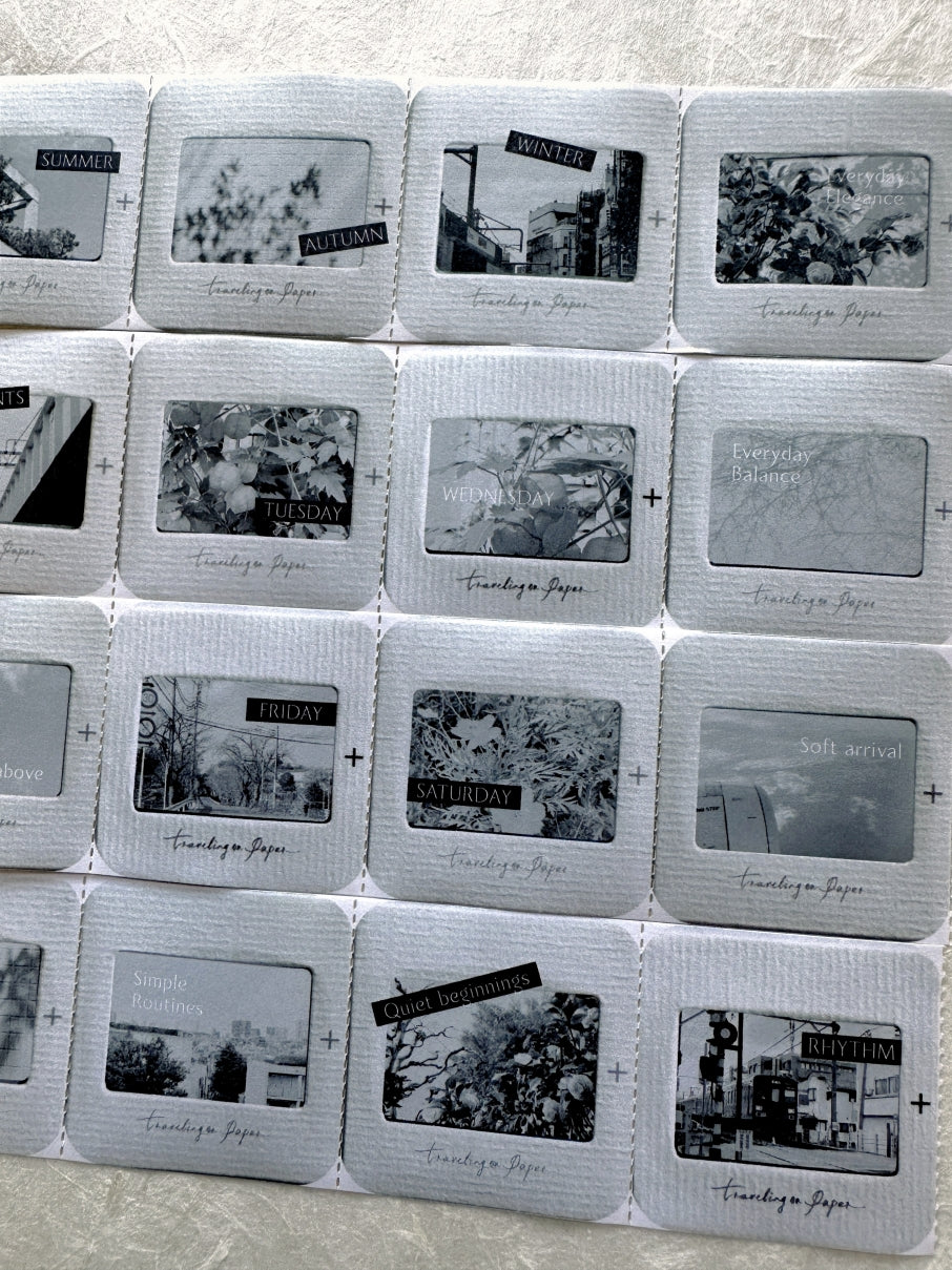 TOP Studio - Tokyo Rhythm perforated simile paper tape SAMPLES