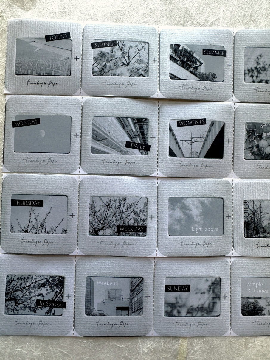TOP Studio - Tokyo Rhythm perforated simile paper tape SAMPLES