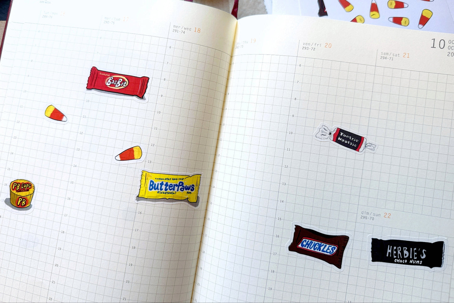 Halloween Haul - sticker sheets by TAOthings Comics