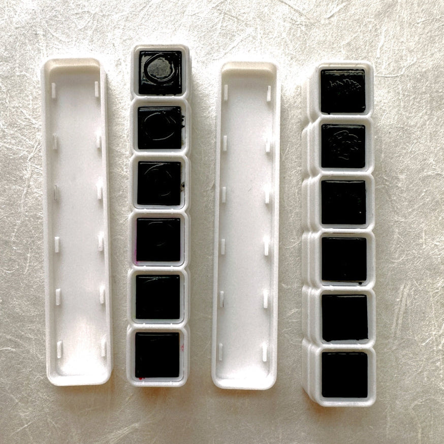 TAOthings Studio - Scribble Plan Collection - Void pre-inked push stamp set