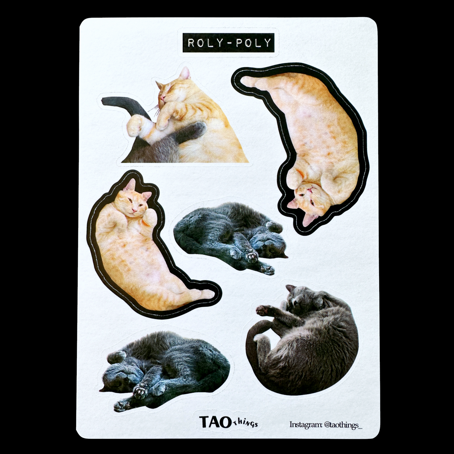 Cat BFF - sticker series by TAOthings Studio