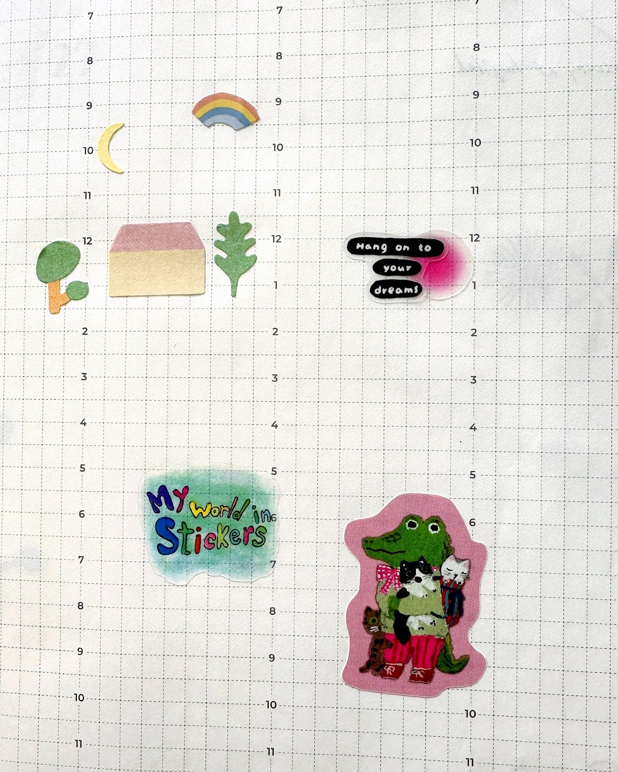 Spray Color - clear sticker sheet by TAOthings Studio