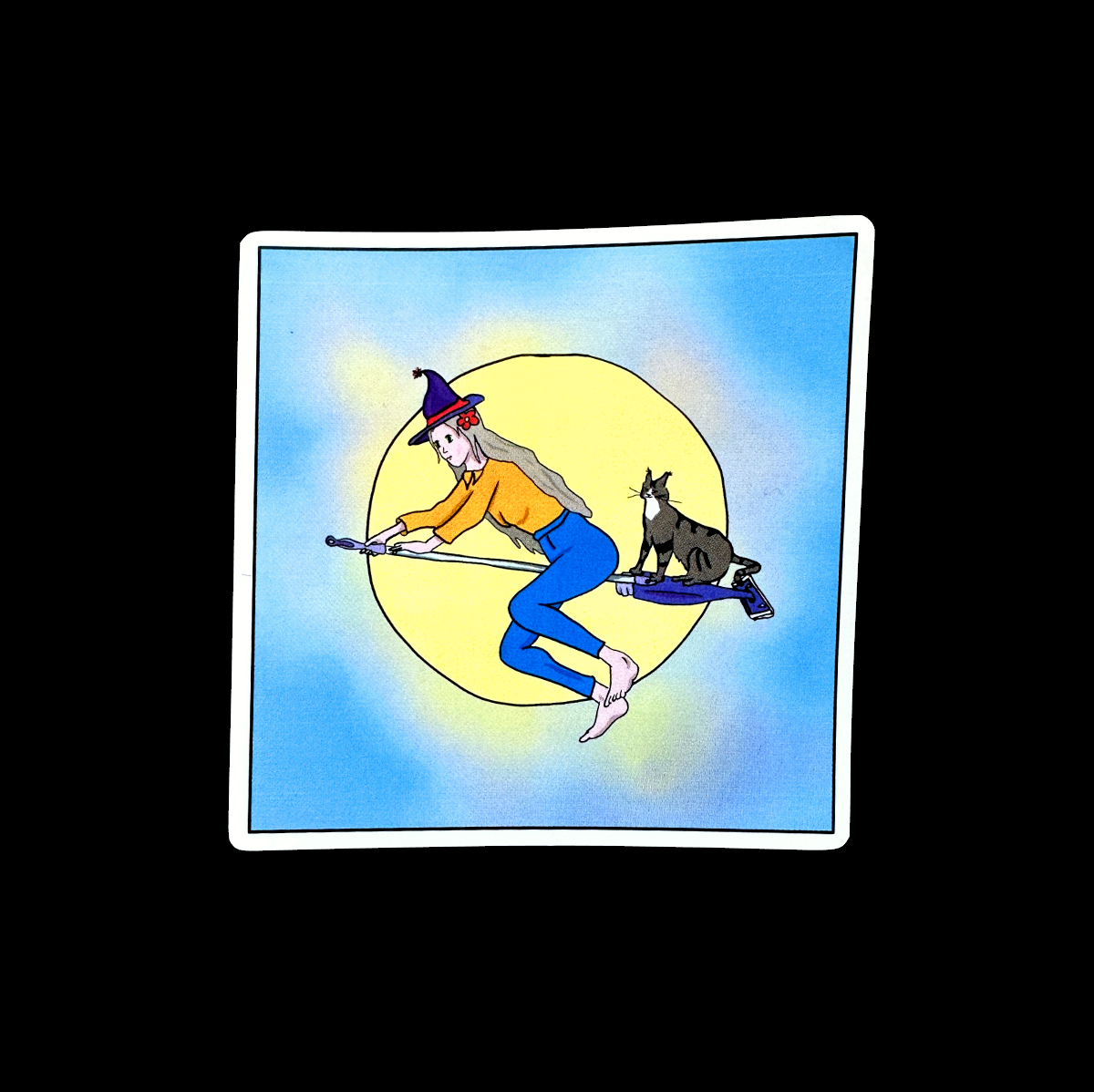Halloween humor - die-cut stickers by TAOthings Comics