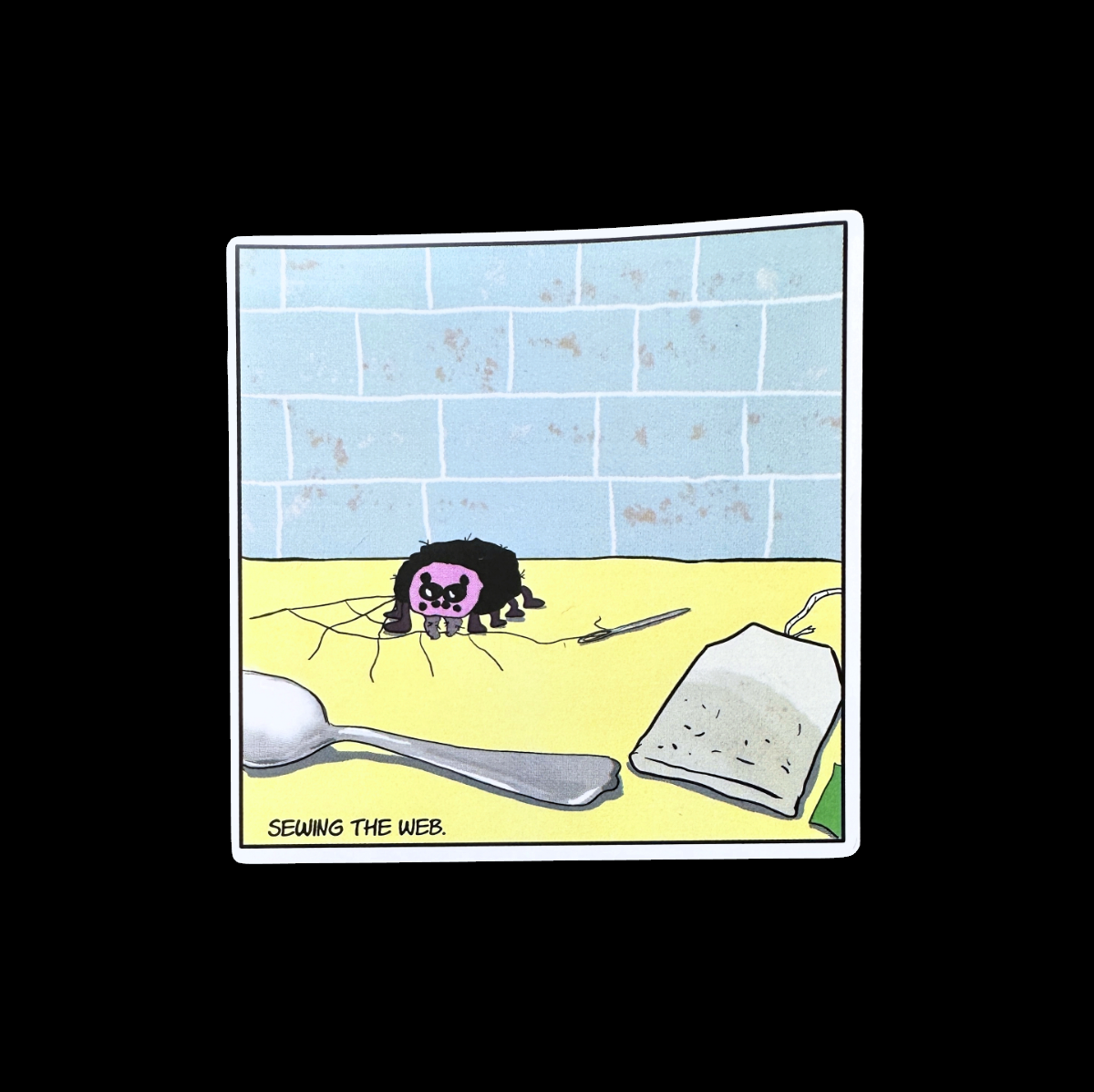 Halloween humor - die-cut stickers by TAOthings Comics