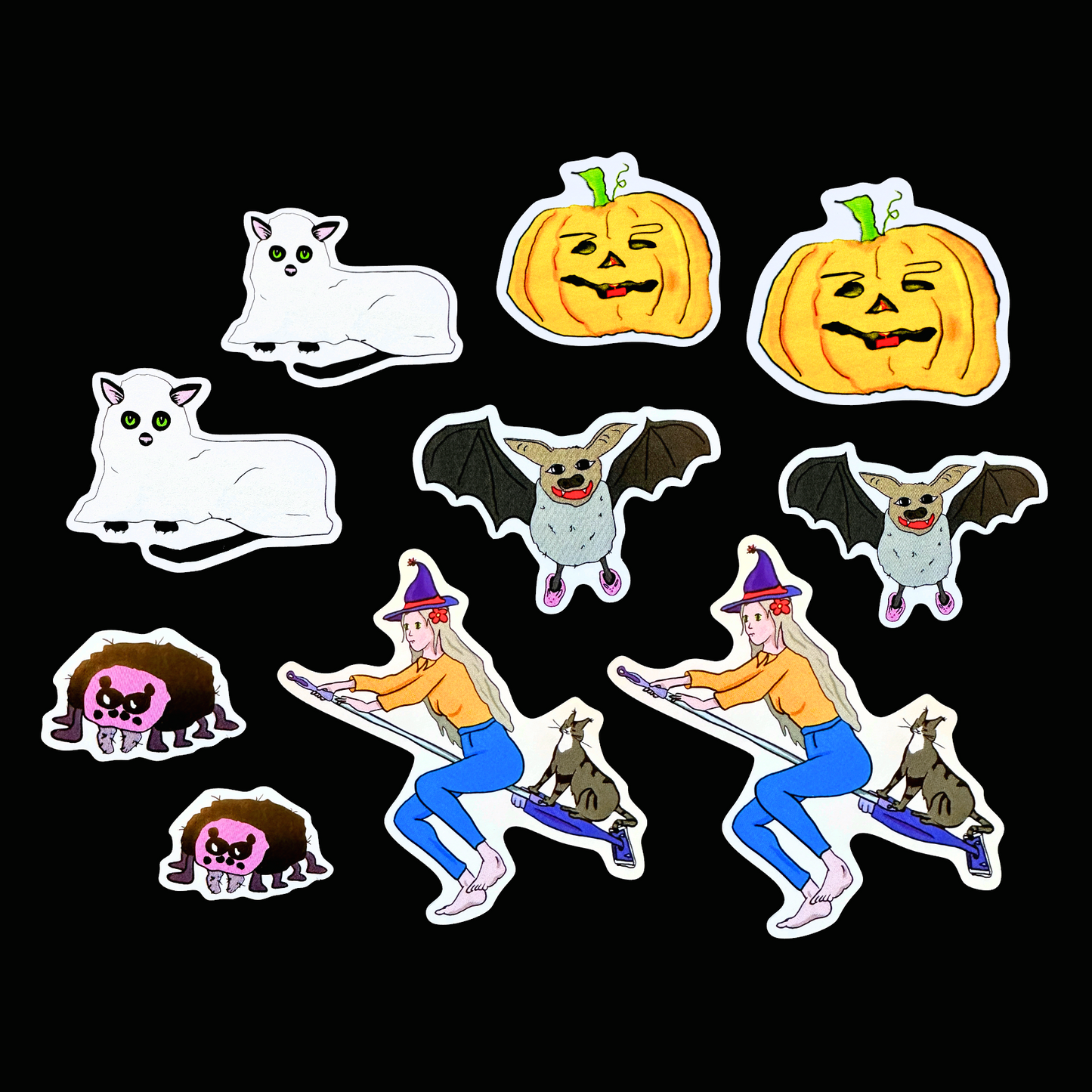Halloween Spooky Mail - sticker sheets by TAOthings Studio