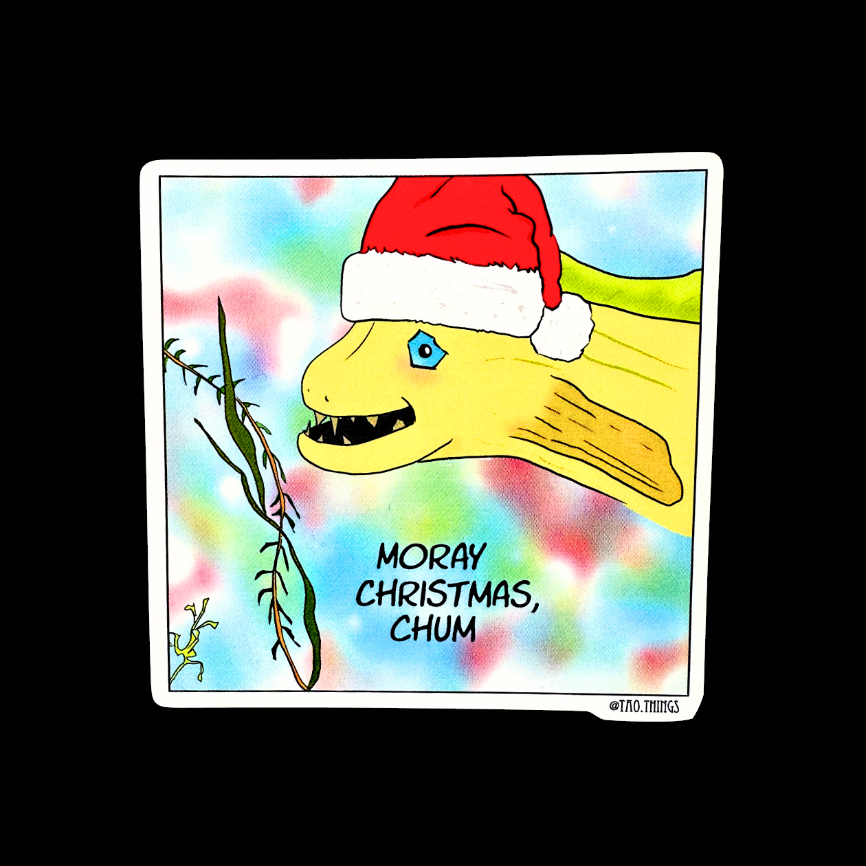 Moray Christmas - stickers by TAOthings Comics
