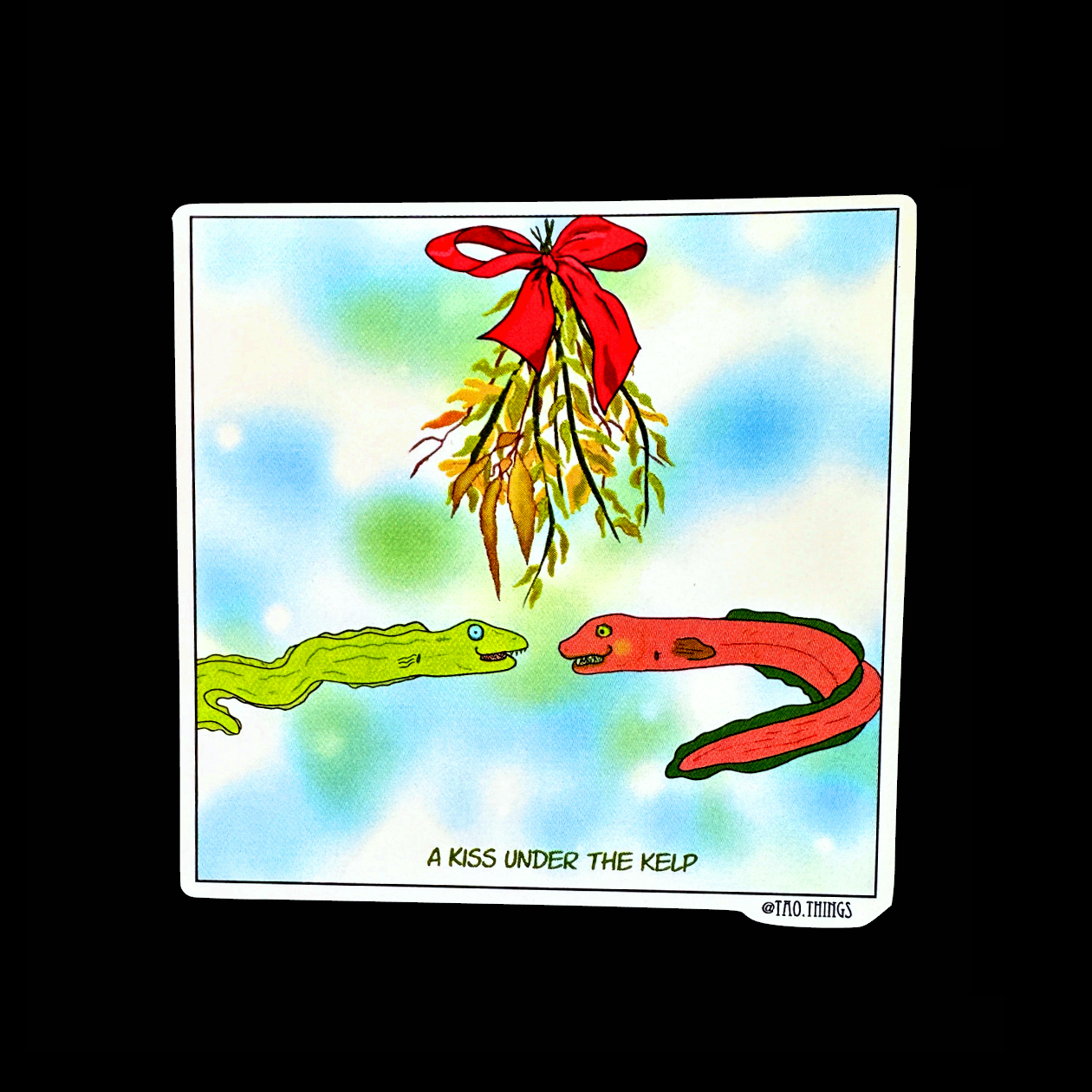 Moray Christmas - stickers by TAOthings Comics