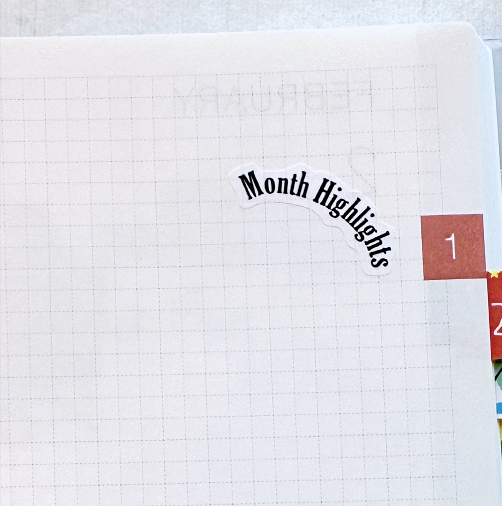 Daily Pages - sticker sheet by TAOthings Studio