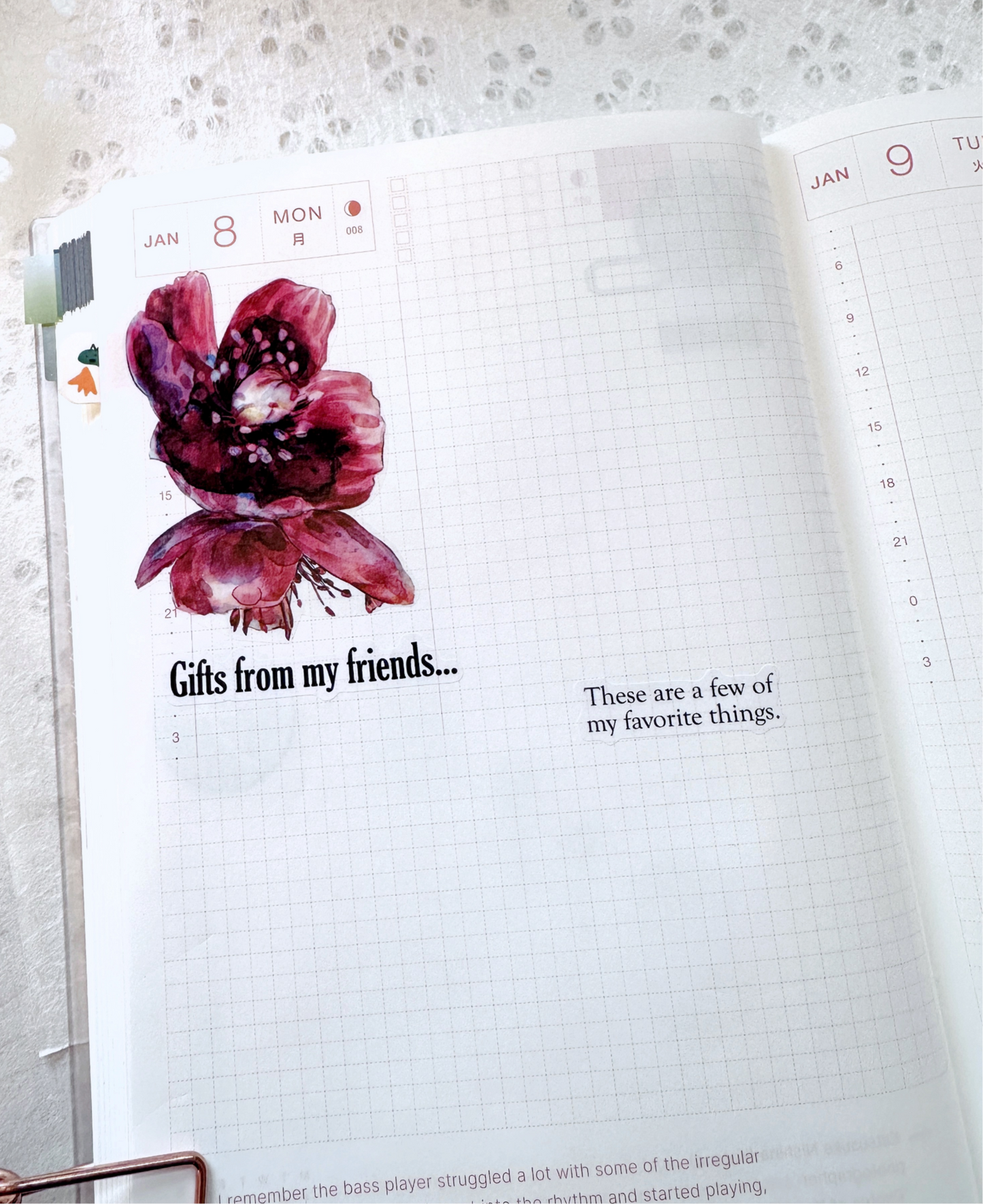 Daily Pages - sticker sheet by TAOthings Studio