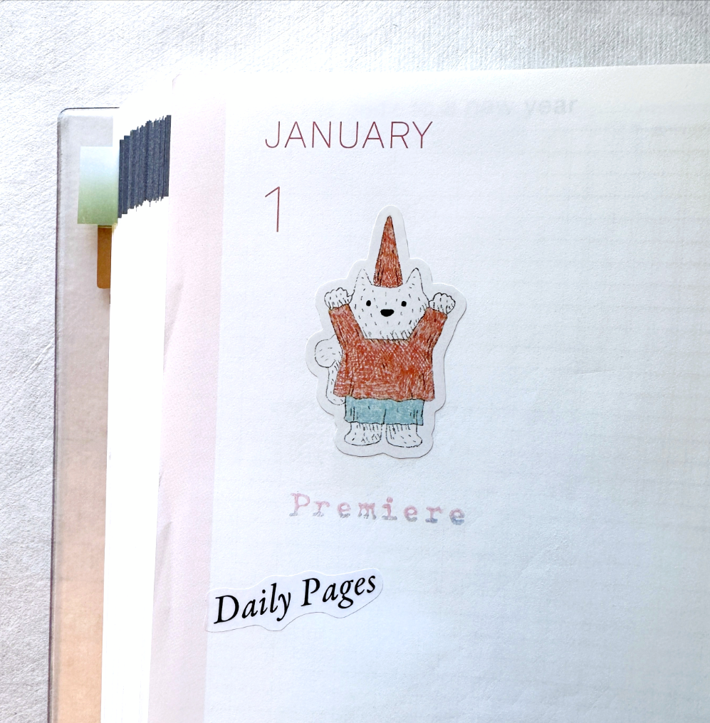 Daily Pages - sticker sheet by TAOthings Studio