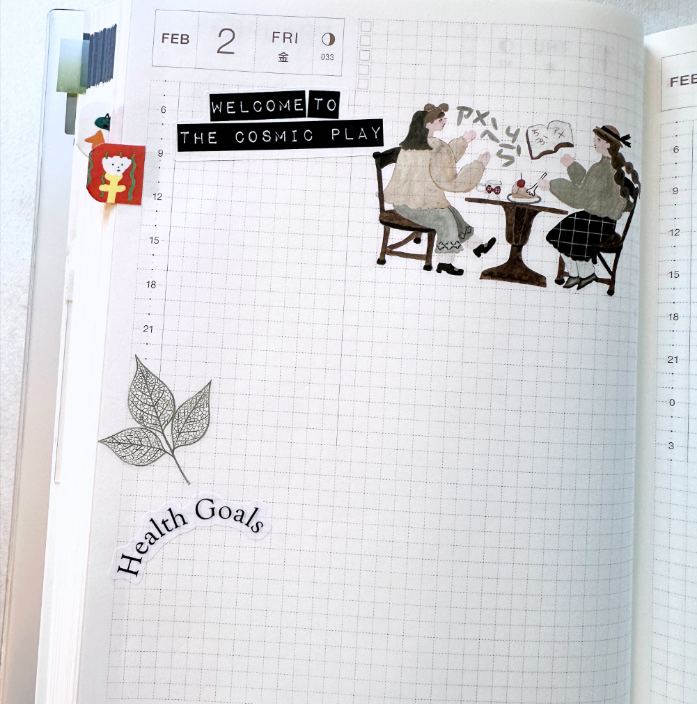 Daily Pages - sticker sheet by TAOthings Studio