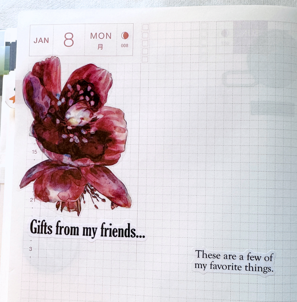 Daily Pages - sticker sheet by TAOthings Studio