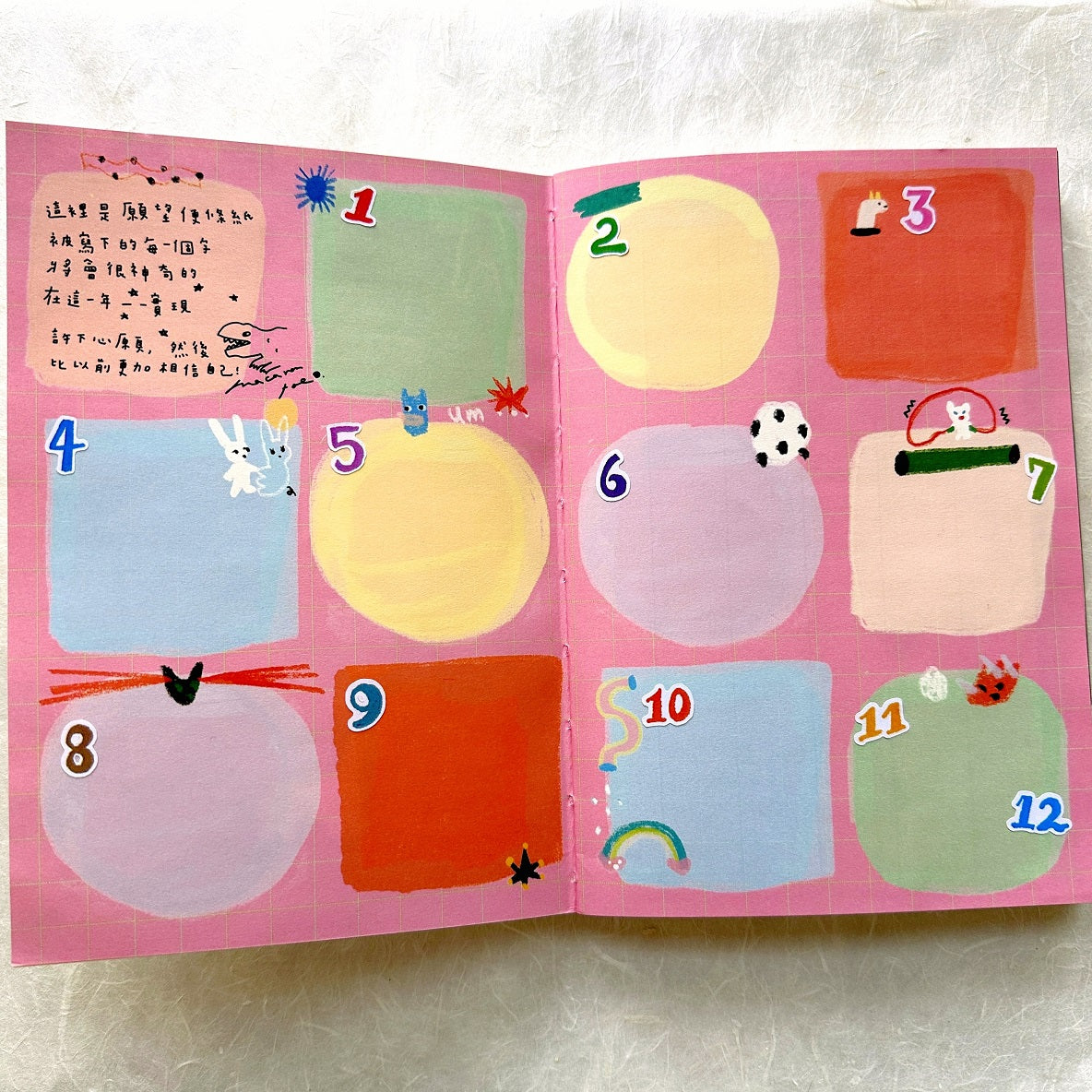 Crayon Numbers - sticker sheets (set of three) by TAOthings Studio