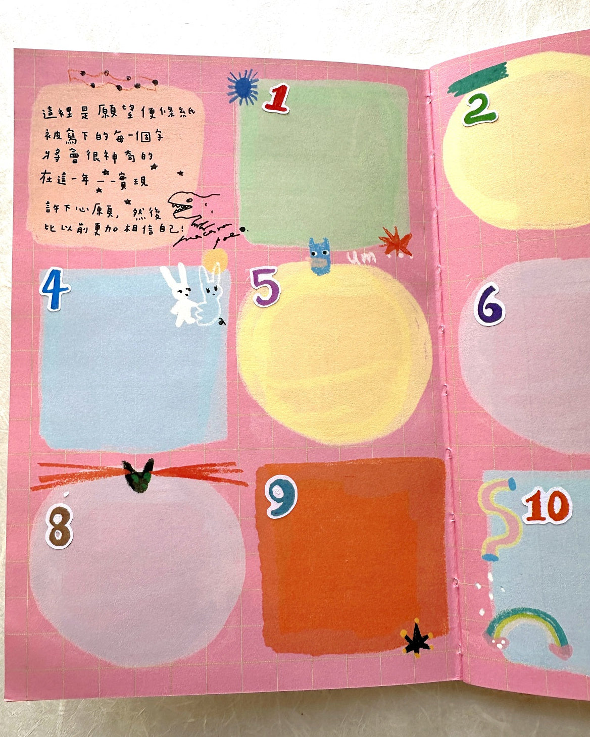 Crayon Numbers - sticker sheets (set of three) by TAOthings Studio