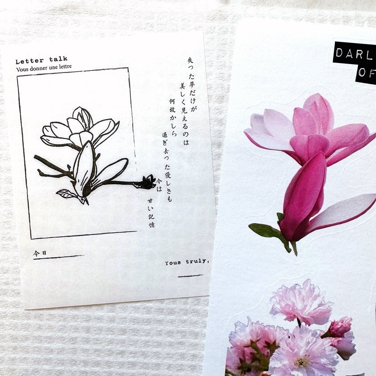 Darling Buds of April - sticker sheet by TAOthings Studio