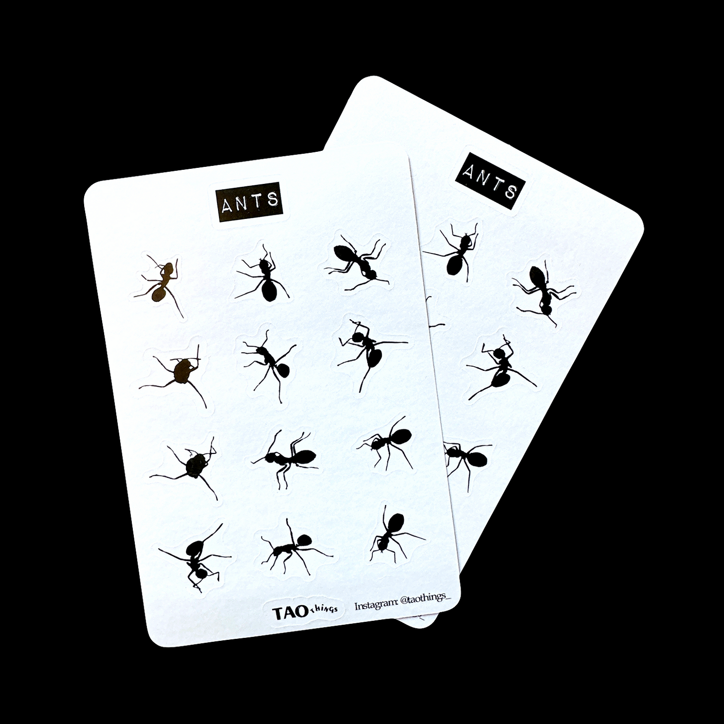 Ants - sticker sheet by TAOthings Studio