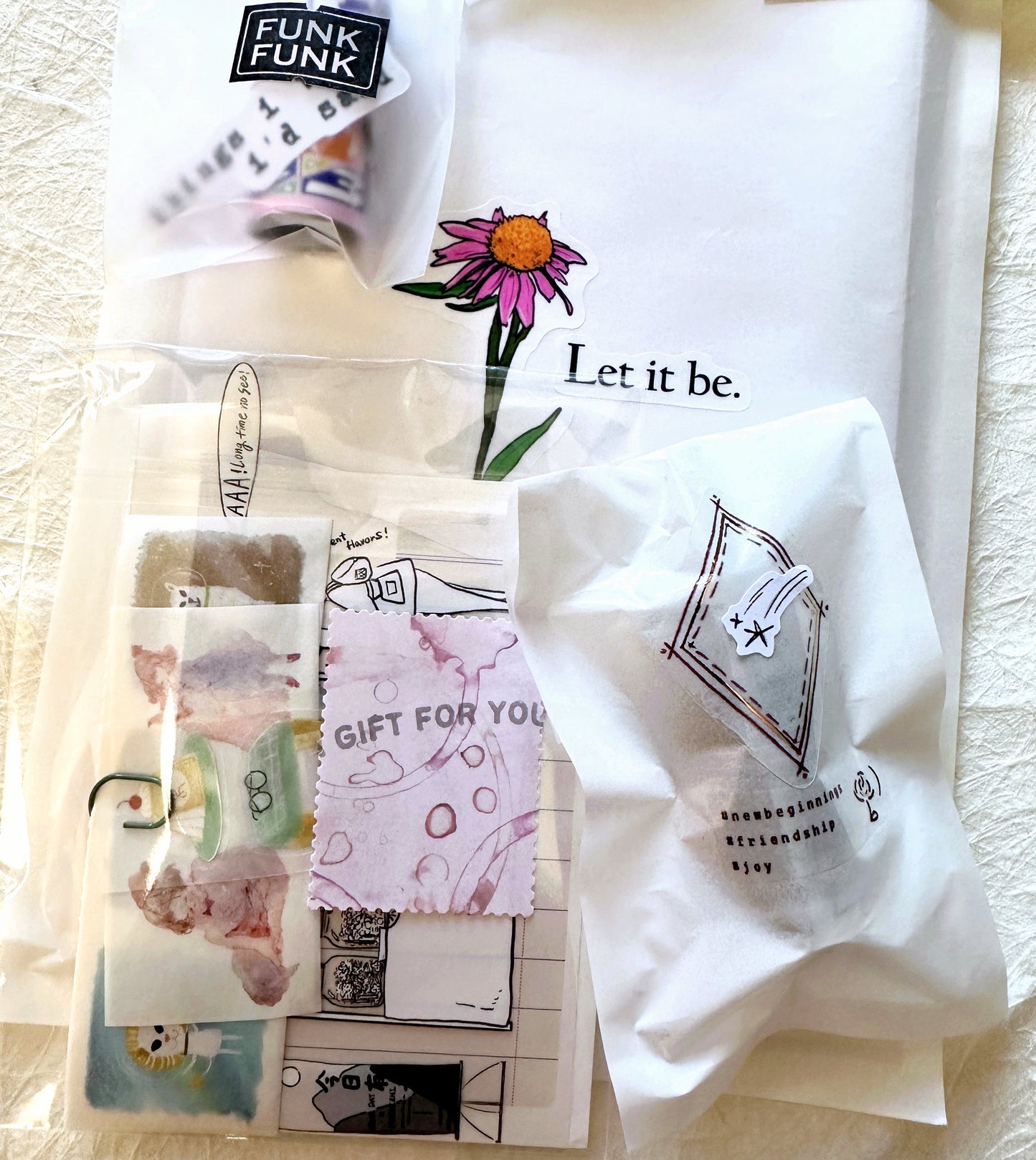 Big Bloomers - sticker flakes by TAOthings Studio