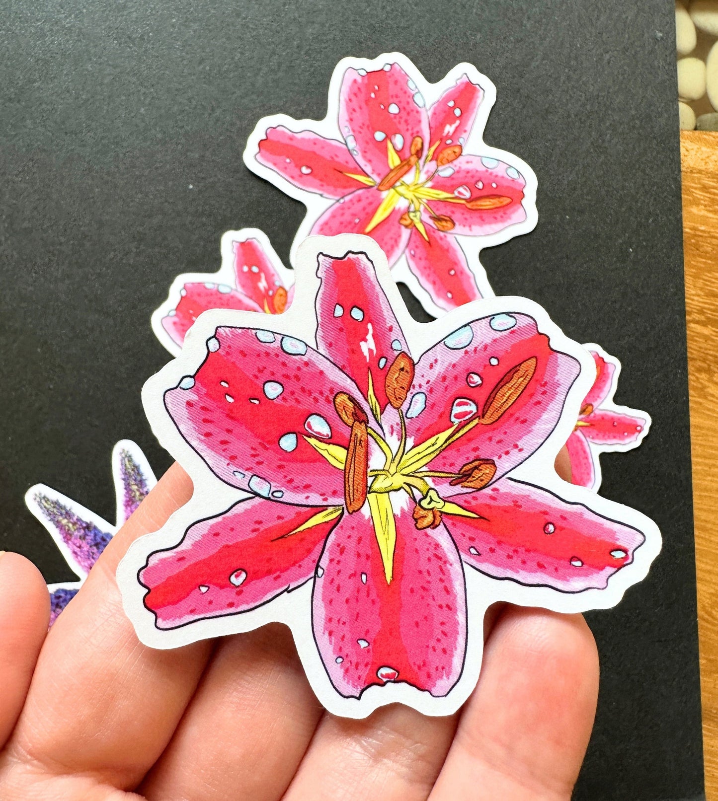 Big Bloomers - sticker flakes by TAOthings Studio
