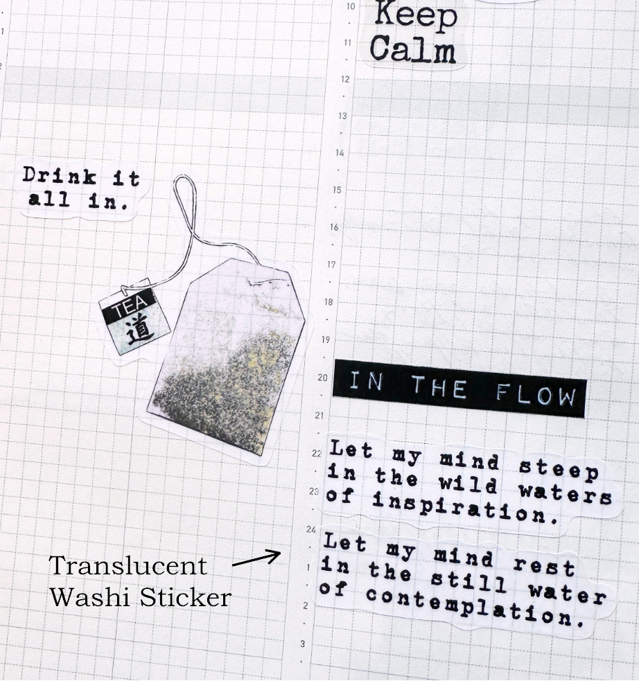 In the Flow - sticker sheet by TAOthings Studio