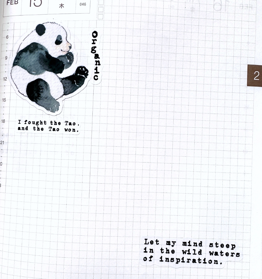 In the Flow - sticker sheet by TAOthings Studio