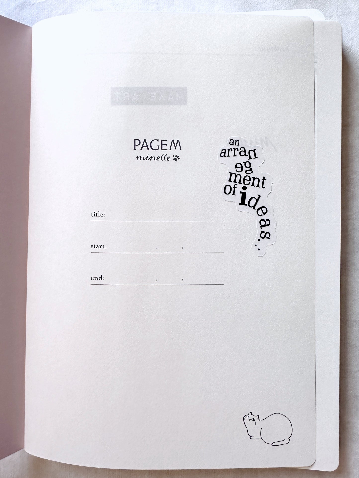 My Ideas - sticker sheet by TAOthings Studio