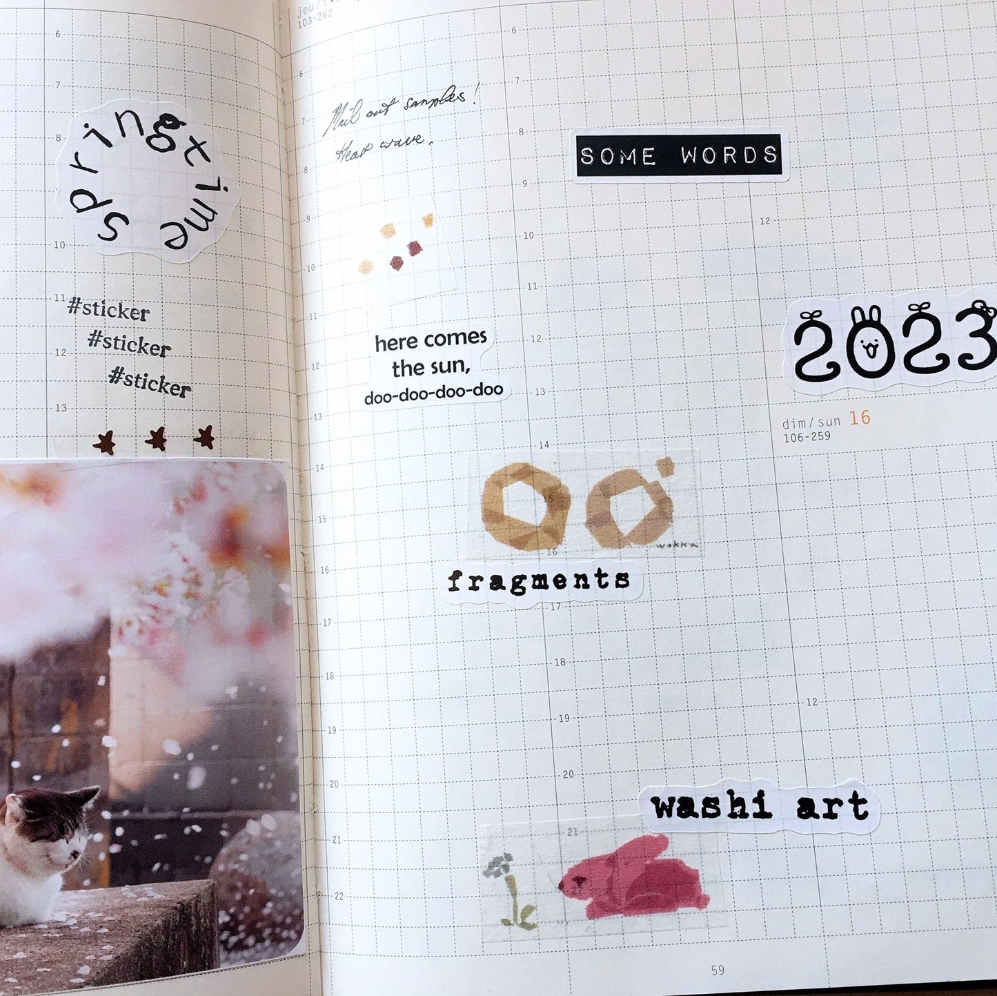 Just Words - sticker sheet by TAOthings Studio