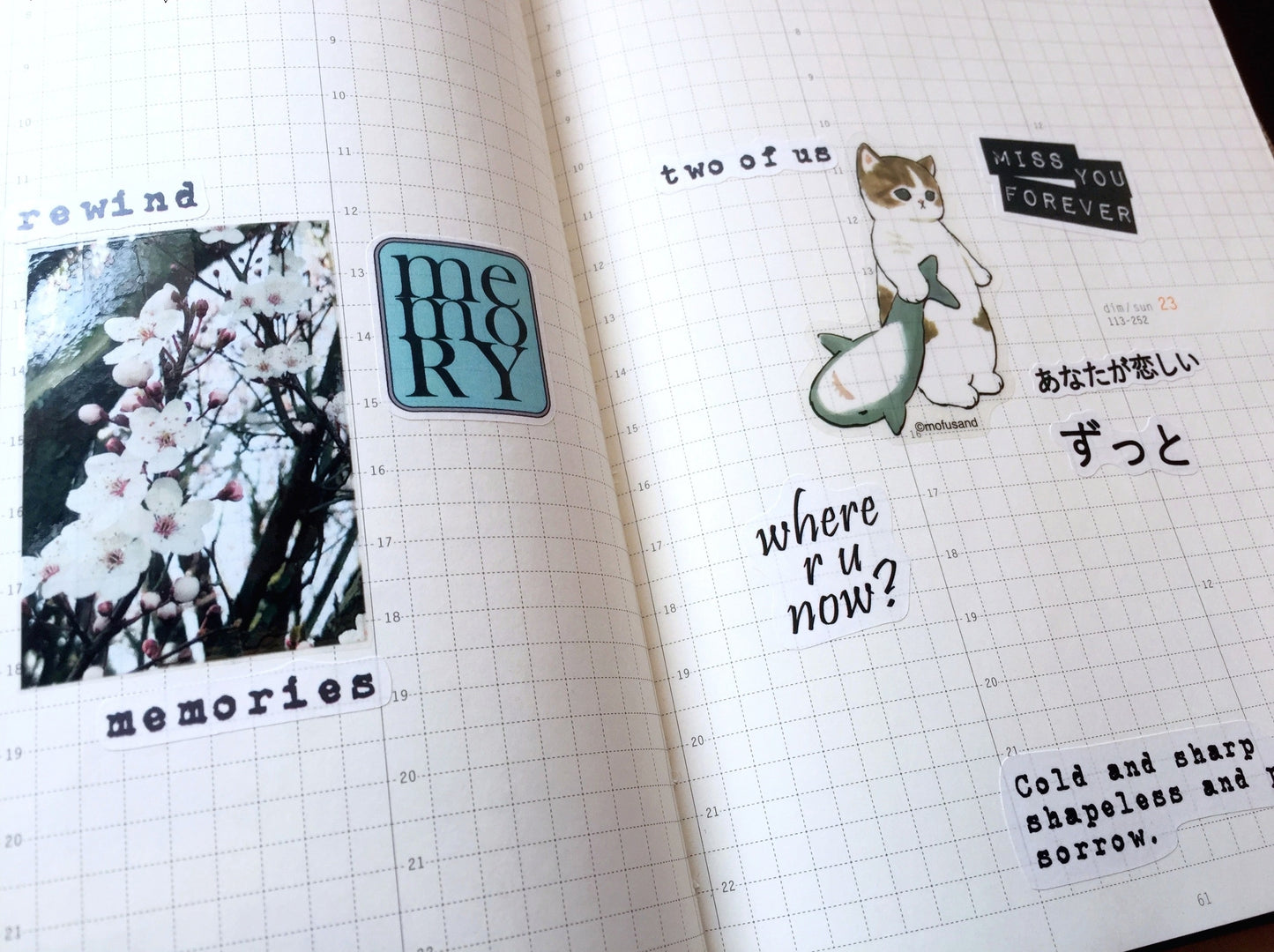 Just Words - sticker sheet by TAOthings Studio
