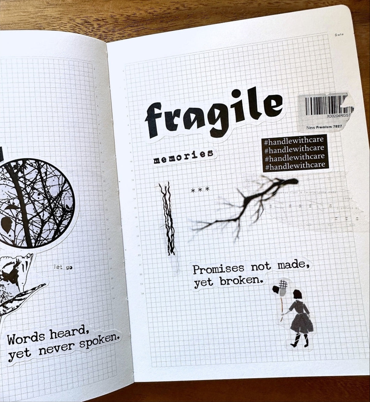 Seeing in the Dark / Secrets - sticker sheets by TAOthings Studio