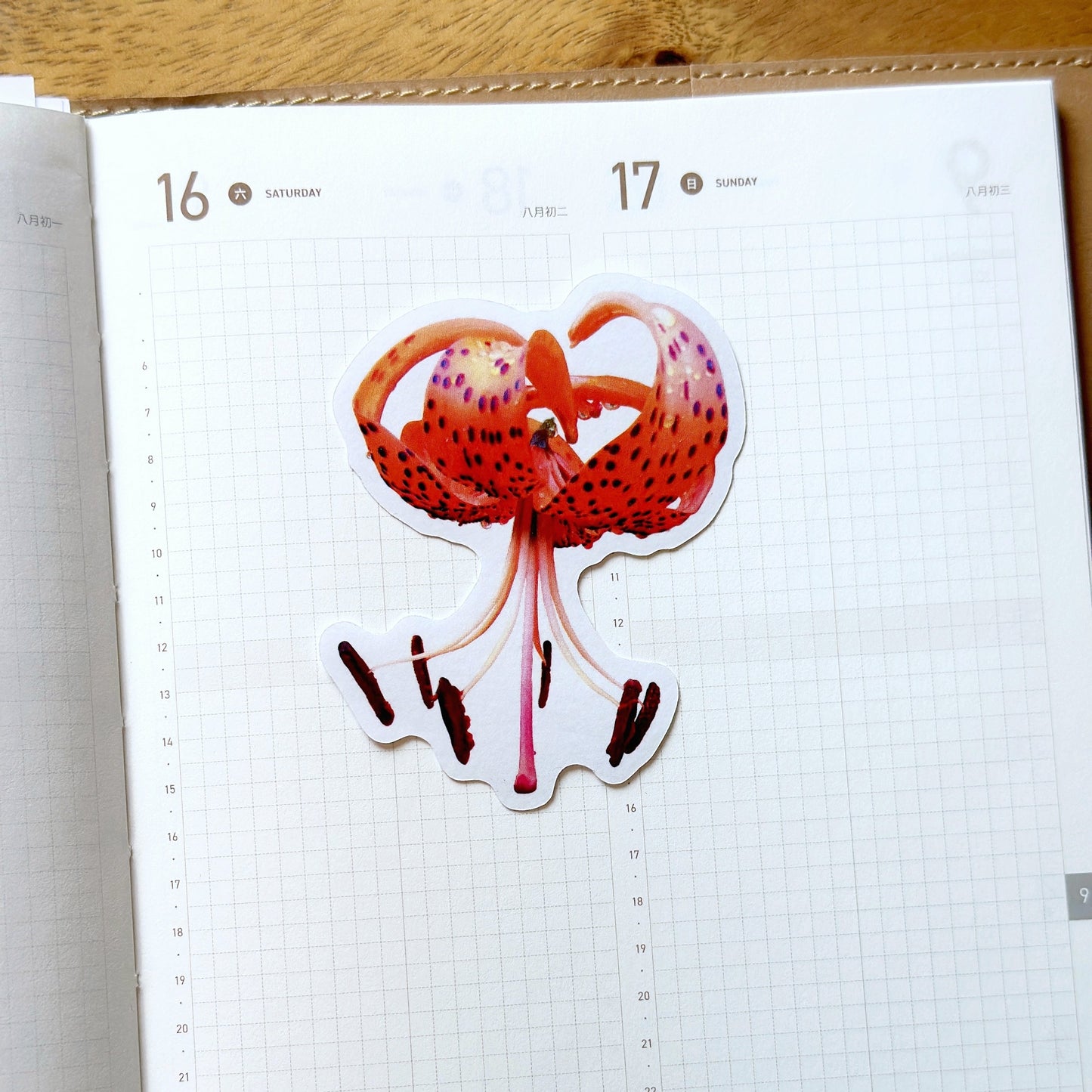 Tiger Lily - sticker sheet by TAOthings Studio