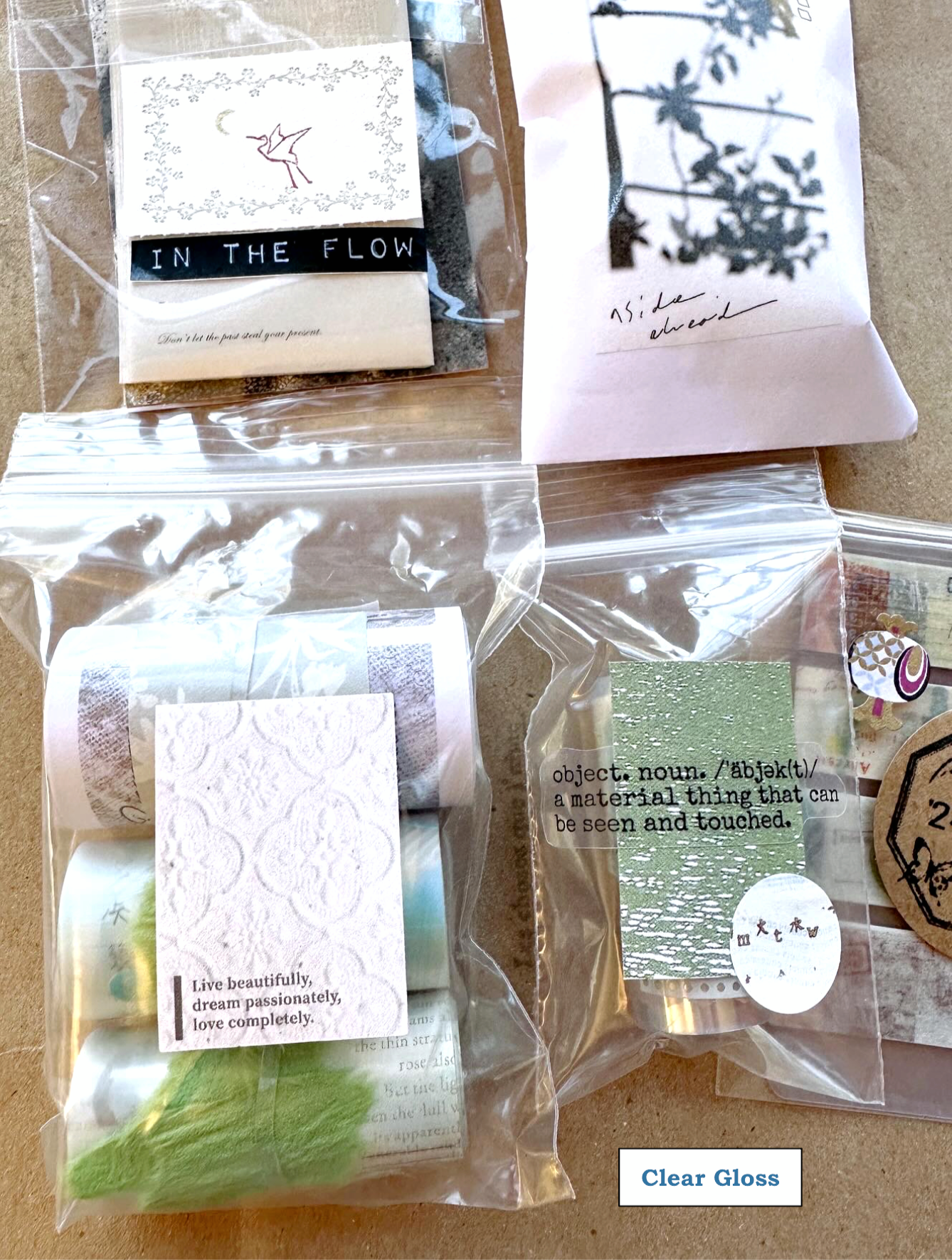 Les Objets - sticker sheet by TAOthings Studio