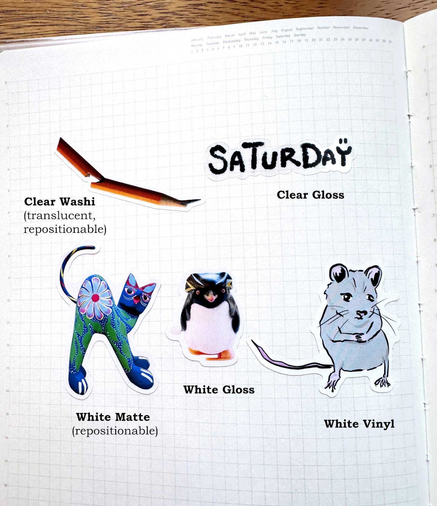 Les Objets - sticker sheet by TAOthings Studio