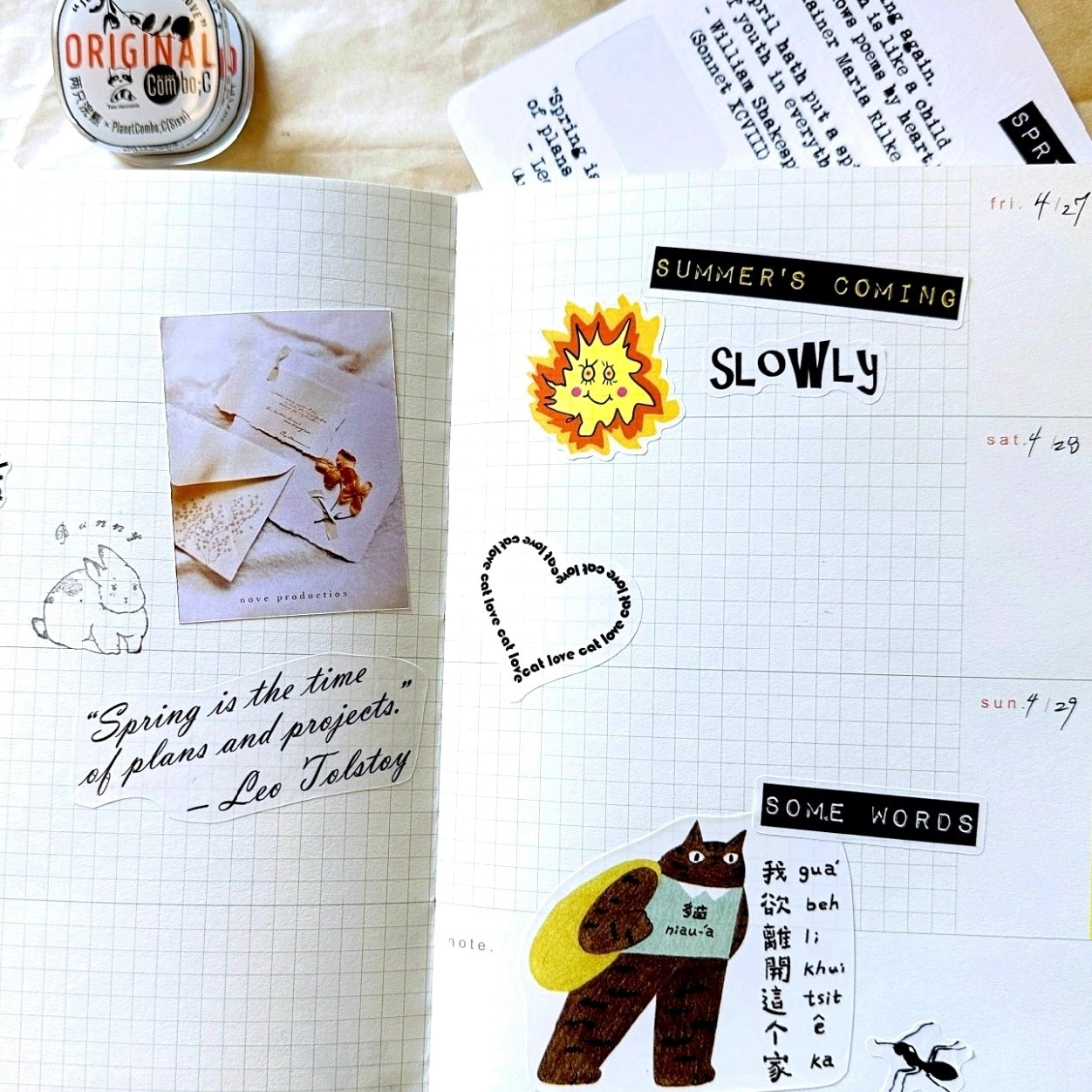 Summer - sticker sheet by TAOthings Studio