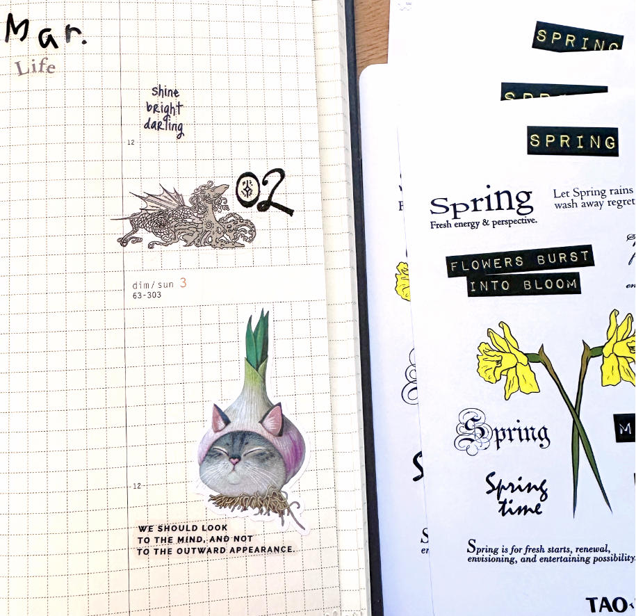 Spring - sticker sheets by TAOthings Studio