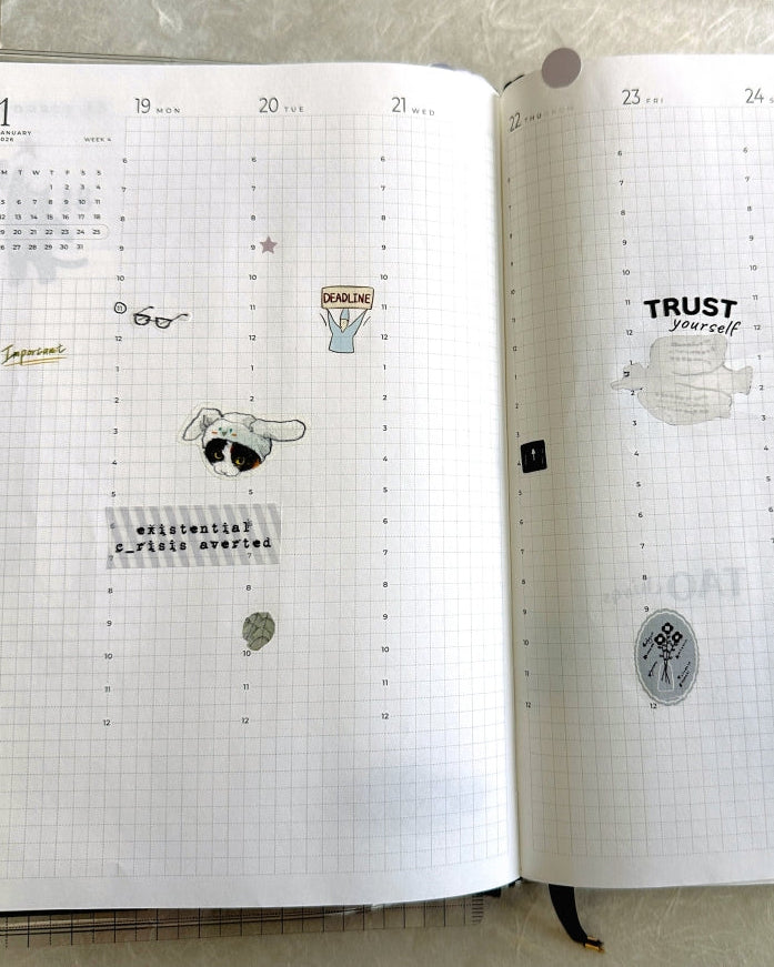 TAOthings Studio - Vol. 1 Averted (washi tape) ROLLS