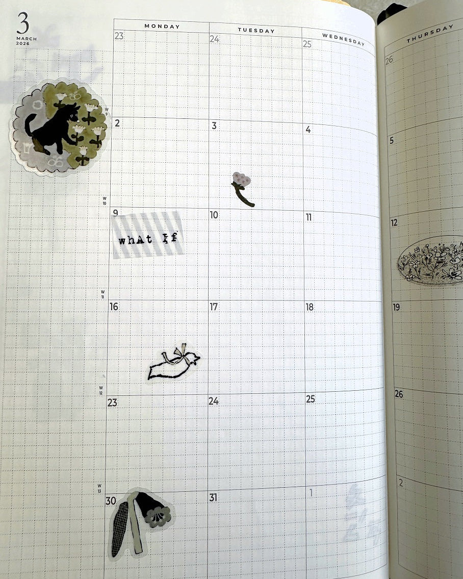 TAOthings Studio - Vol. 1 Averted (washi tape) ROLLS